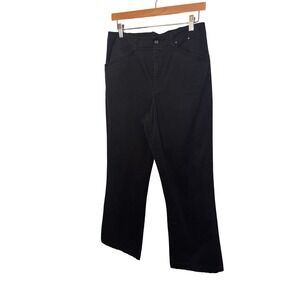 White Stag Stretch Ladies Black Bootcut Pants 10 Average Business Casual Travel